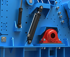 金屬粉碎機(jī)液壓開蓋