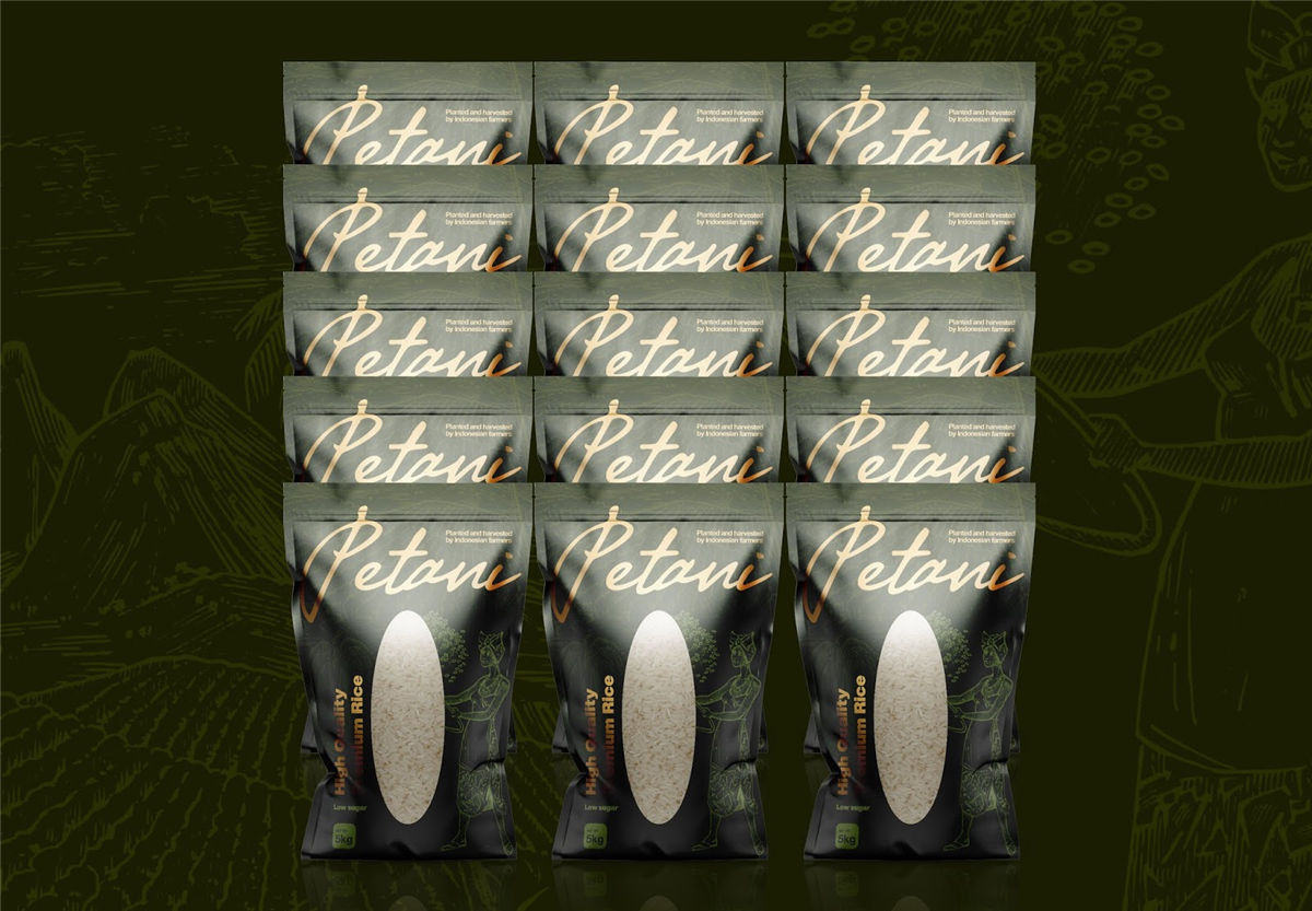 大米包裝設(shè)計(jì)圖片素材欣賞(圖4)