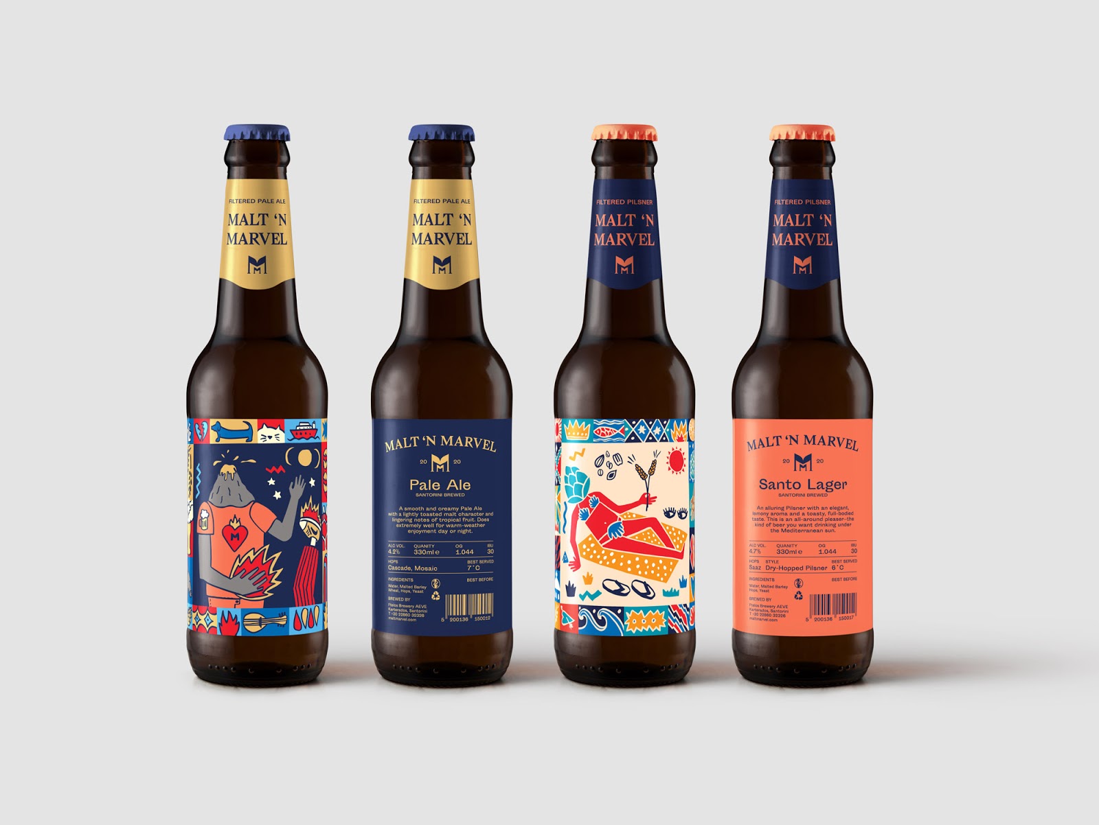 插畫(huà)形式啤酒包裝設(shè)計(jì)(圖2)