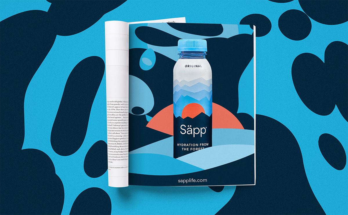 水包裝設(shè)計(jì)通過環(huán)境表達(dá)產(chǎn)品的特點(diǎn)(圖6)