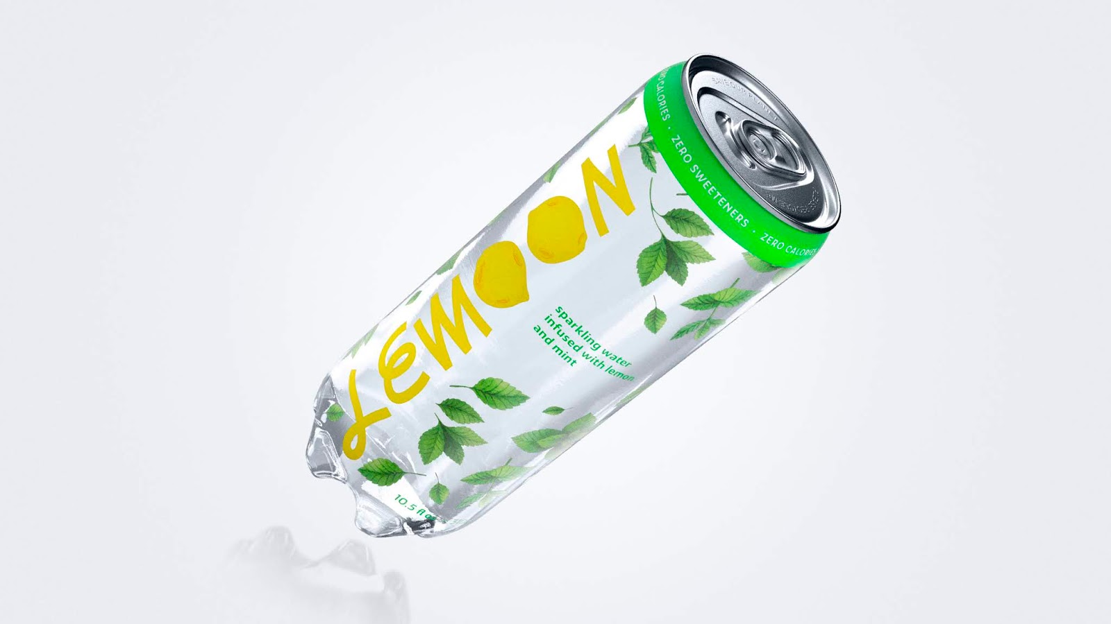 濟寧飲料蘇打水包裝設計時尚范兒(圖1)