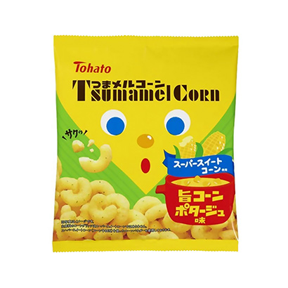 一種不甜的焦糖玉米零食包裝設(shè)計(圖1)