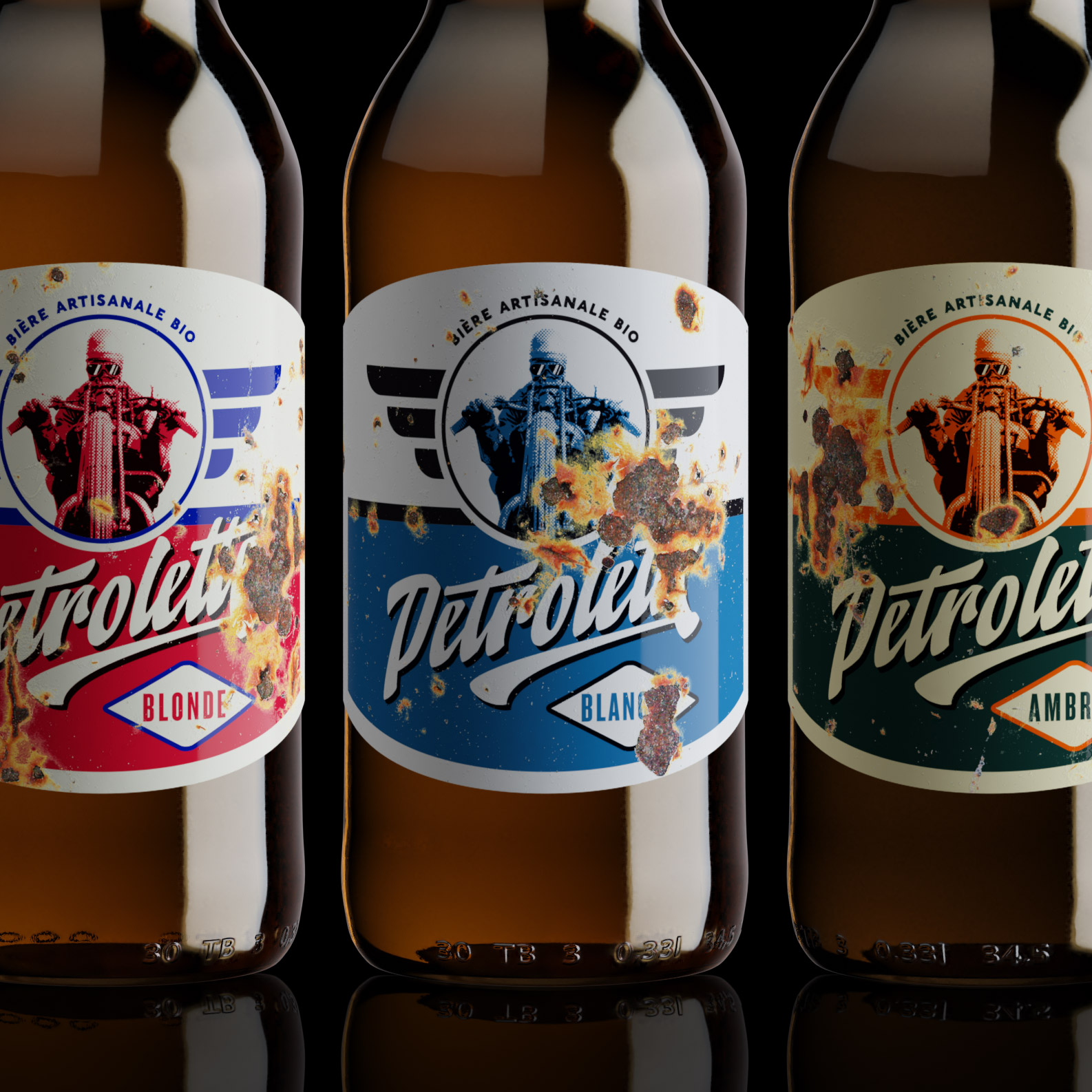 這款啤酒的標(biāo)簽設(shè)計(jì)故意弄得比較舊(圖2) 這款啤酒的標(biāo)簽設(shè)計(jì)故意弄得比較舊(圖2)