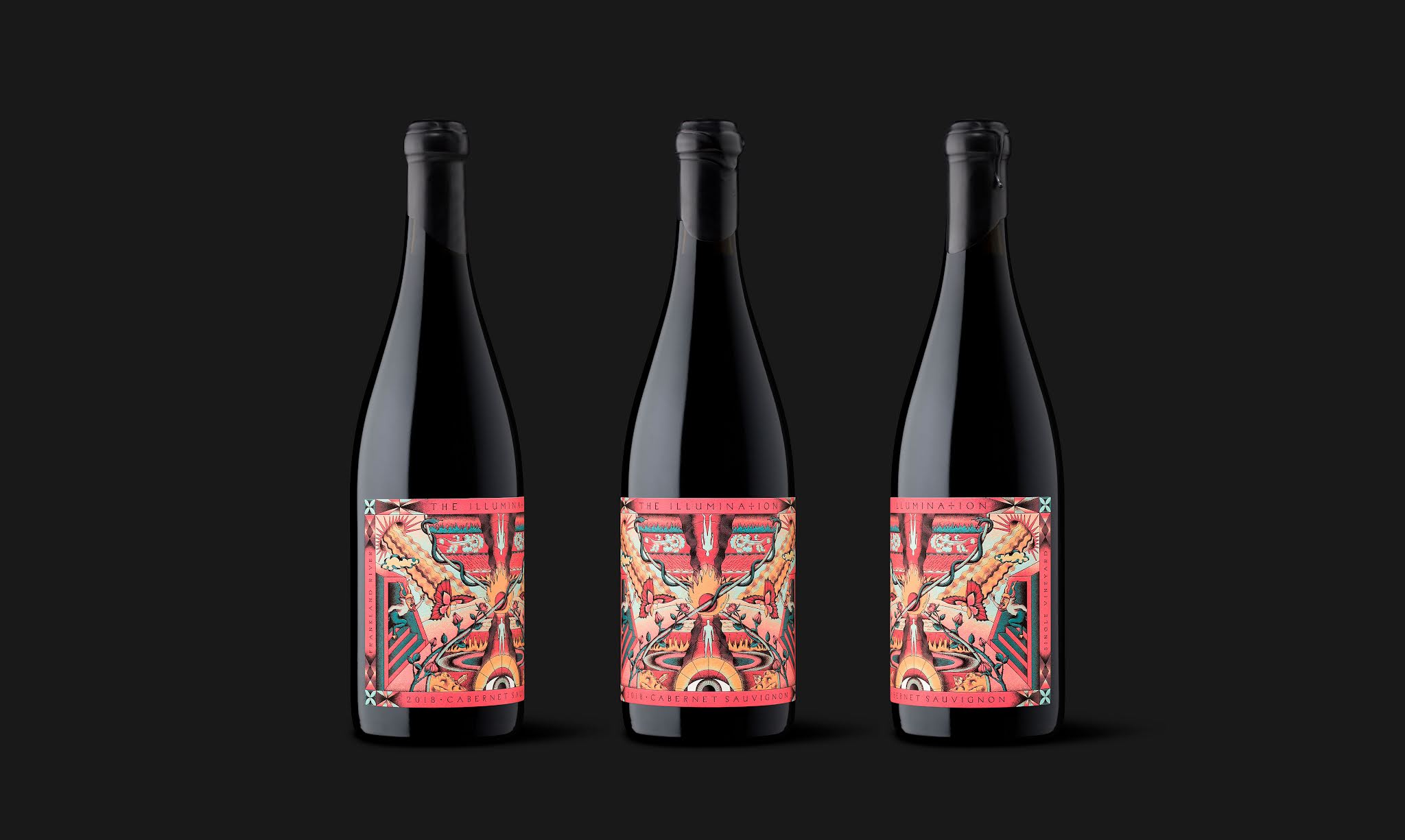 膠印燙金凹印工藝的葡萄酒包裝(圖7)