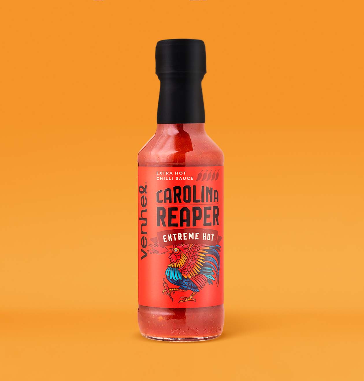 這款辣椒醬用噴火的公雞做為核心視覺(jué)(圖4) 這款辣椒醬用噴火的公雞做為核心視覺(jué)(圖4)