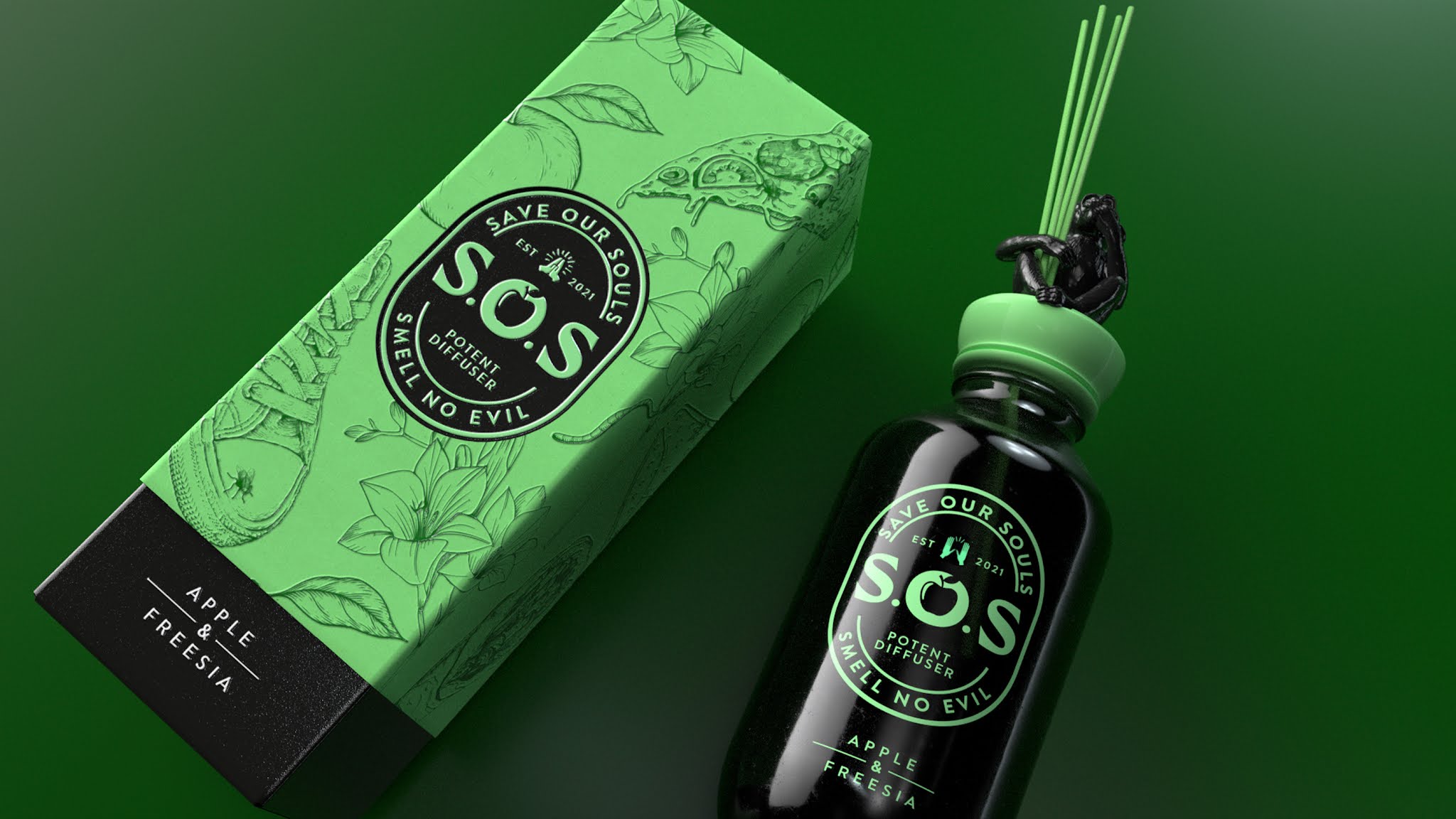 家庭熏香包裝設(shè)計(jì)(圖1) 家庭熏香包裝設(shè)計(jì)(圖1)