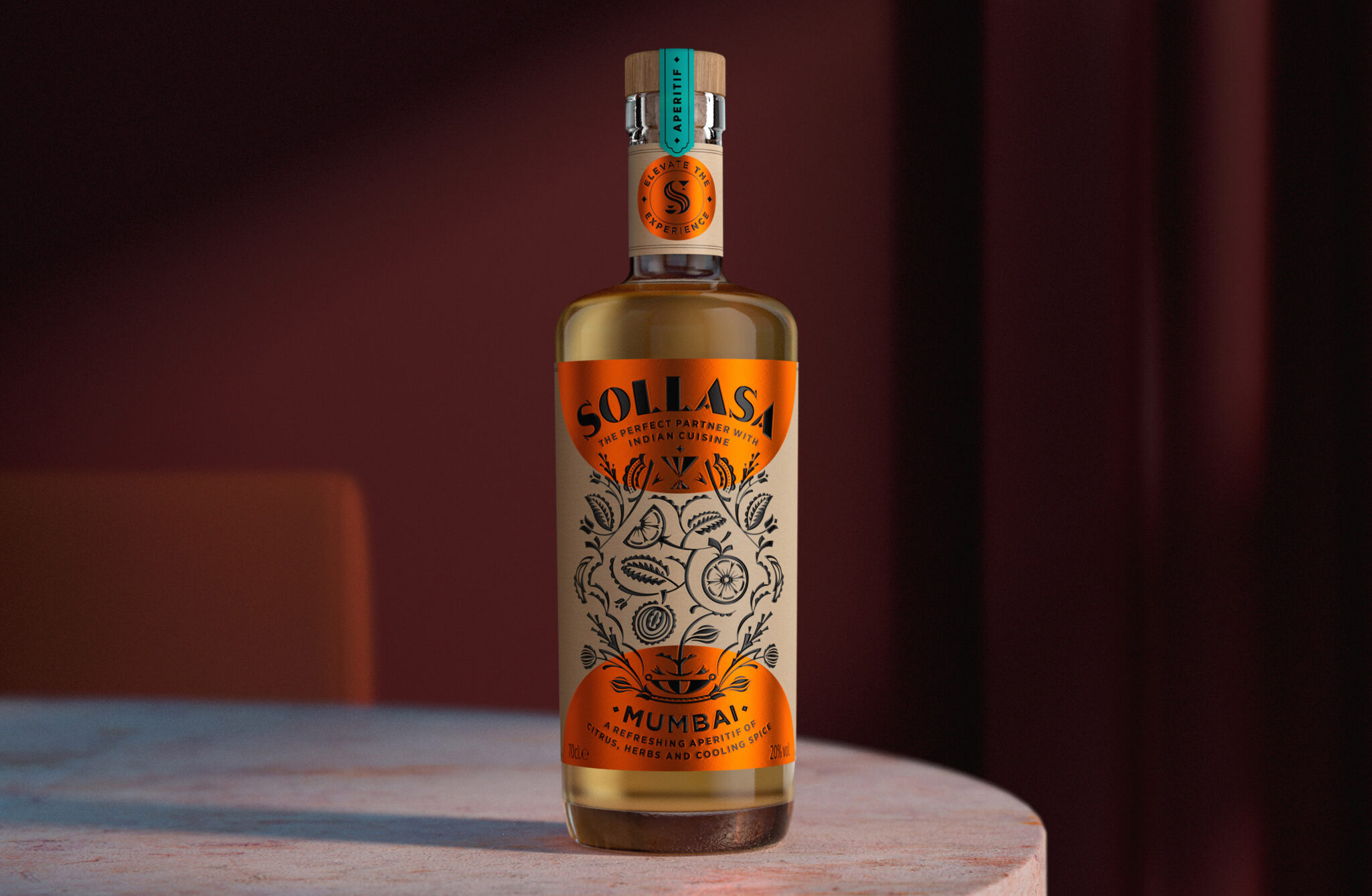 獨(dú)具特色的餐前開(kāi)胃酒包裝這樣設(shè)計(jì)(圖1)