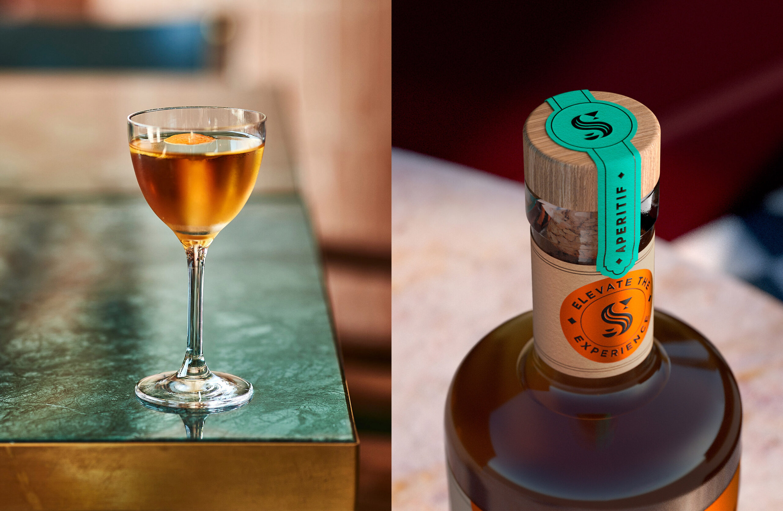 獨(dú)具特色的餐前開(kāi)胃酒包裝這樣設(shè)計(jì)(圖2)