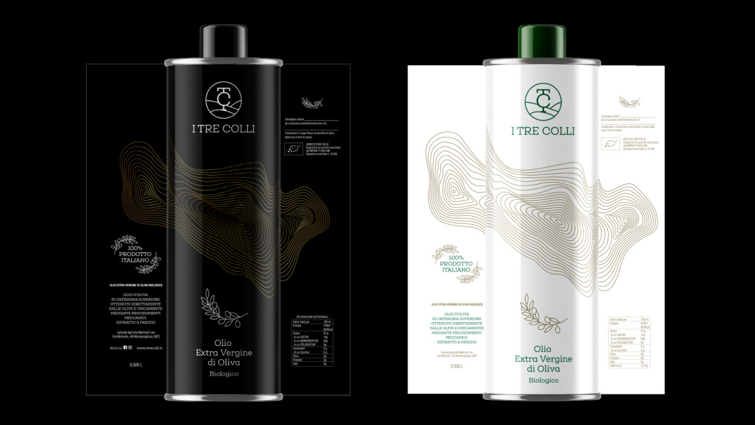 I TRE COLLI橄欖油包裝設(shè)計(jì)欣賞(圖3) I TRE COLLI橄欖油包裝設(shè)計(jì)欣賞(圖3)