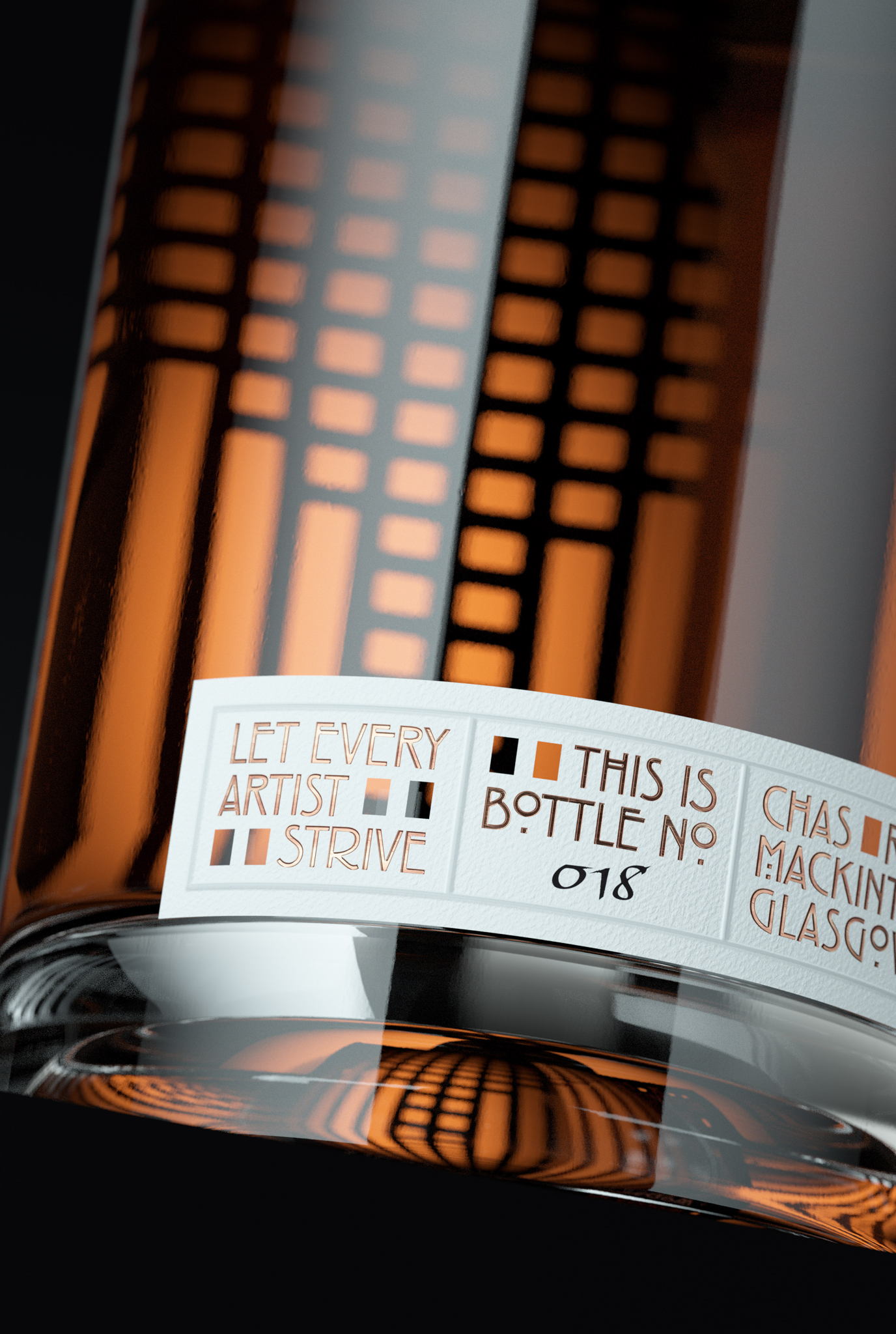 限量發(fā)行的麥芽威士忌包裝設(shè)計專注于可持續(xù)發(fā)展、奢華和創(chuàng)新(圖3)