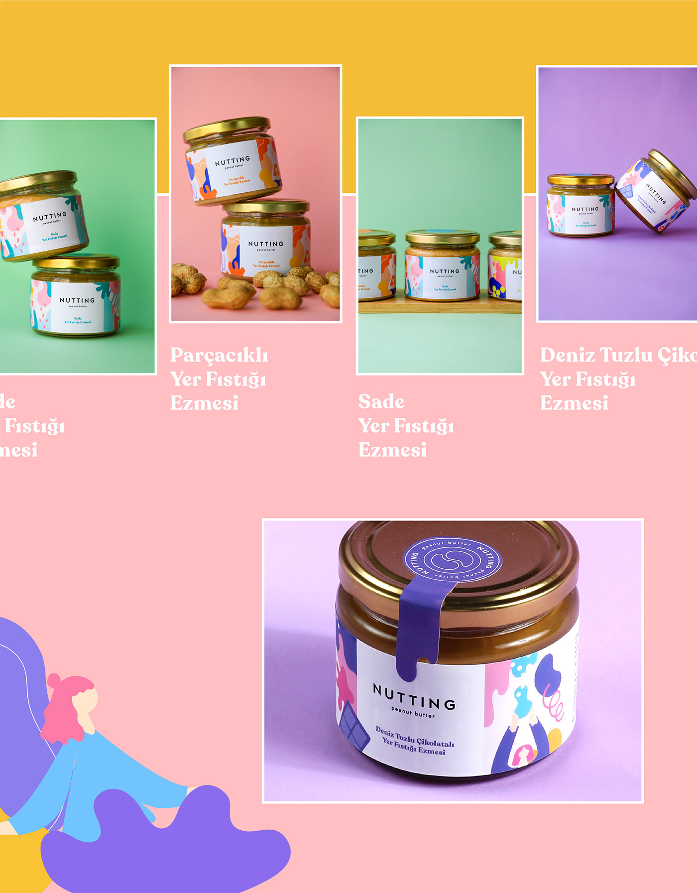 Nutting花生醬品牌包裝設(shè)計這樣做充滿活力(圖5)