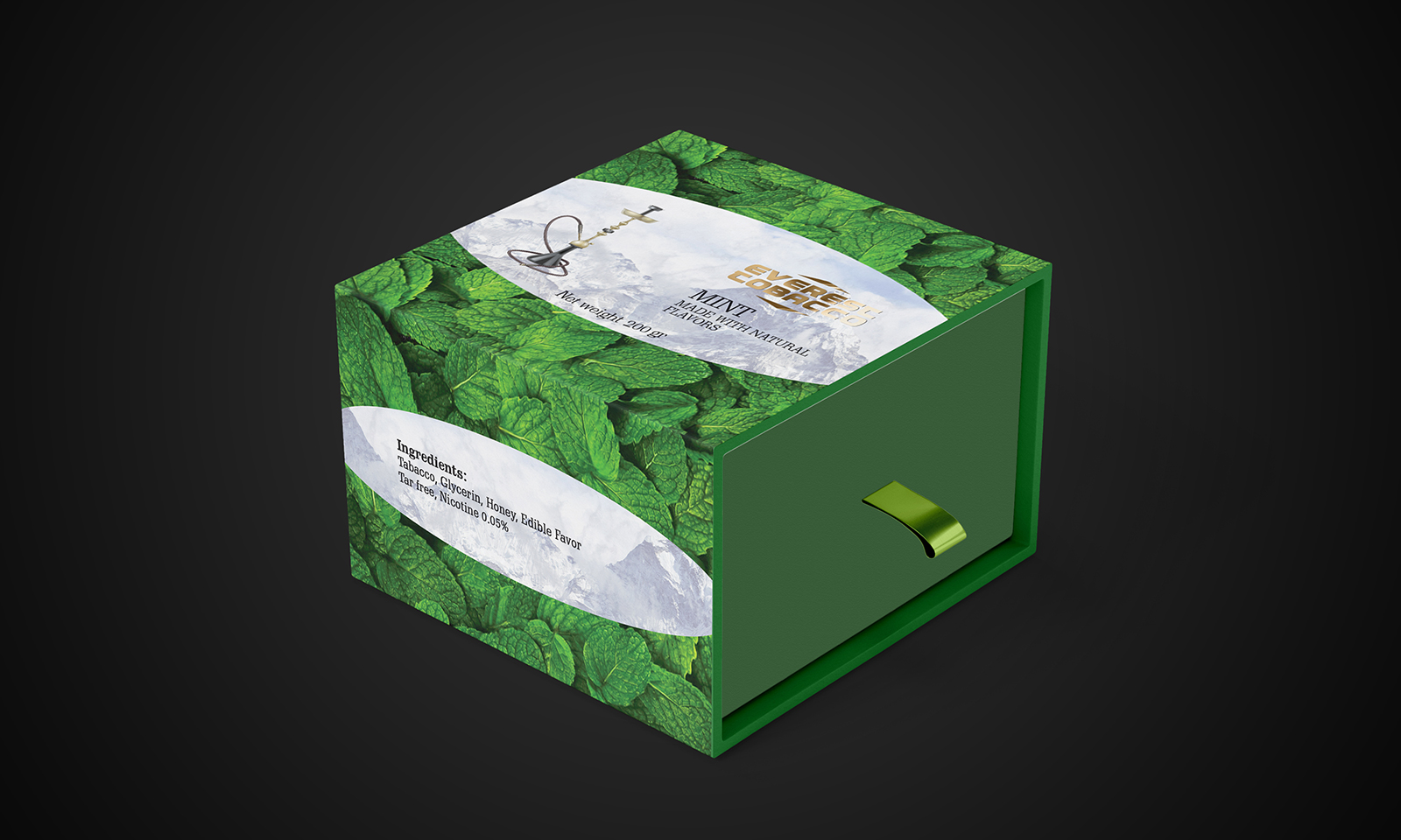 珠穆朗瑪峰出口煙草包裝設計作品參考(圖4)