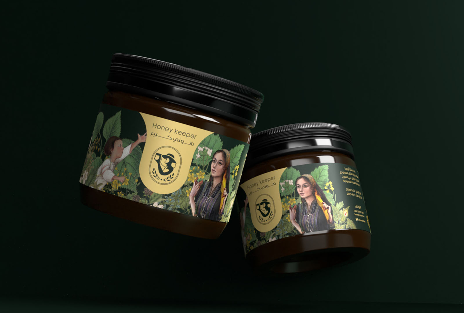 插畫在蜂蜜包裝設(shè)計(jì)上可以這樣運(yùn)用(圖1) 插畫在蜂蜜包裝設(shè)計(jì)上可以這樣運(yùn)用(圖1)