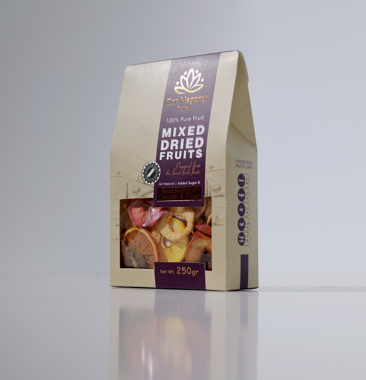 獨(dú)特的干果零食袋包裝這樣設(shè)計(jì)(圖1)