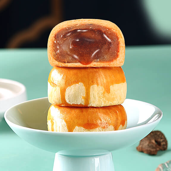 鮮品屋 鮮品金秋 廣式月餅 10餅8味包裝禮盒產(chǎn)品包裝創(chuàng)意設(shè)計欣賞(圖2)