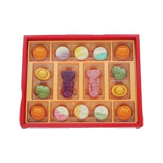 翠沁齋 虎年 月照西湖 臺式月餅 16餅6味 800g 禮盒裝包裝禮盒產(chǎn)品包裝創(chuàng)意設計欣賞(圖1)