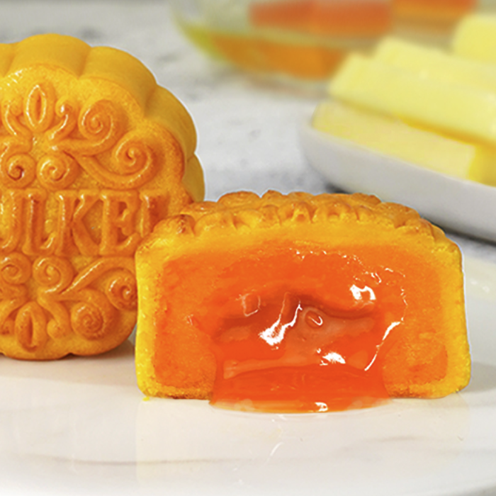 葡記 四味流心月餅 8餅4味 400g包裝禮盒產品包裝創(chuàng)意設計欣賞(圖5)