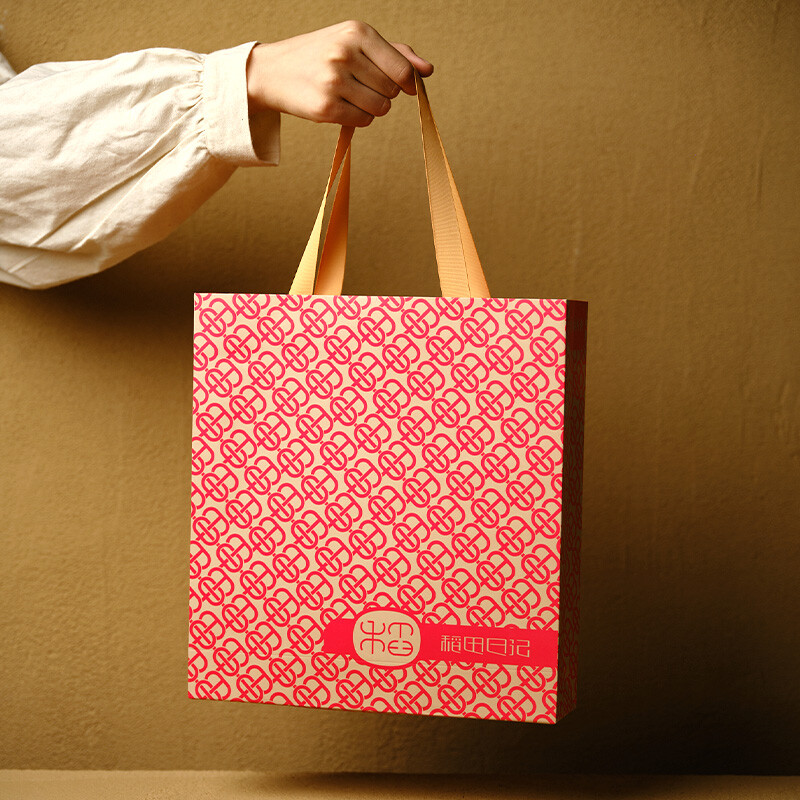 DXC 稻香村 稻田日記 京式月餅 9餅4味 522g 禮盒裝包裝禮盒產(chǎn)品包裝創(chuàng)意設(shè)計欣賞(圖4)