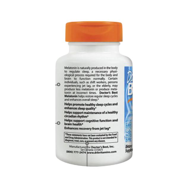 Doctors Best 多特倍斯 褪黑素咀嚼片 120片保健產(chǎn)品包裝創(chuàng)意設計欣賞(圖5)