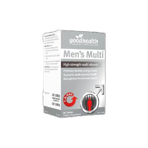 goodhealth 好健康 男士復合維生素片 60片保健產(chǎn)品包裝創(chuàng)意設計欣賞(圖1)