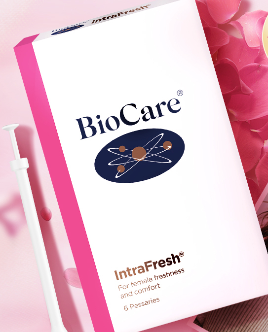 BioCare 100億女性蔓越莓口服益生菌膠囊 30粒/盒保健產品包裝創(chuàng)意設計欣賞(圖2)