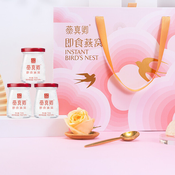 DEEJ 東阿阿膠 即食燕窩 70g*15瓶 禮盒裝保健產(chǎn)品包裝創(chuàng)意設(shè)計(jì)欣賞(圖5)