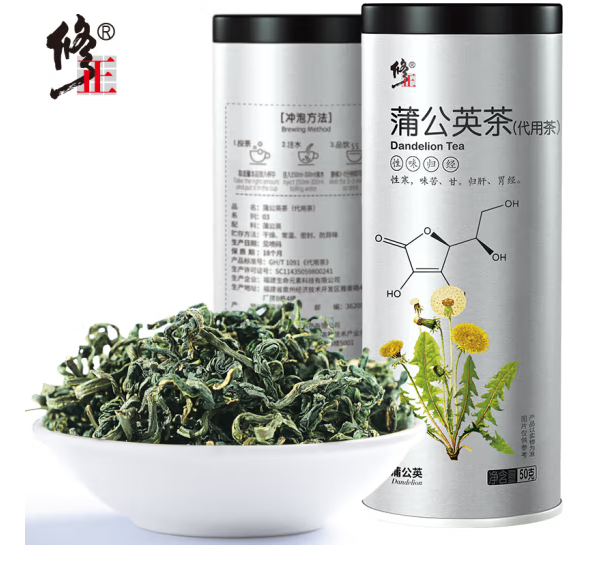 蒲公英茶包裝罐設(shè)計怎么做(圖1)