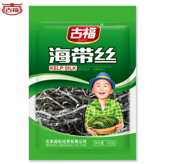 海帶絲包裝袋設計怎么做好(圖1)