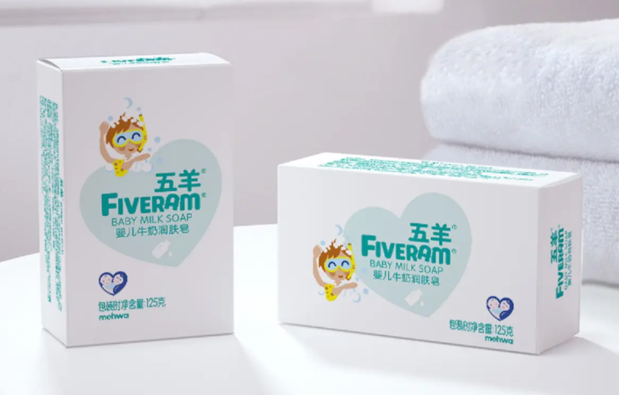 嬰兒牛奶潤膚皂包裝如何設(shè)計(圖1)