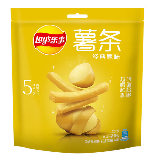 薯?xiàng)l包裝袋設(shè)計作品欣賞(圖1)