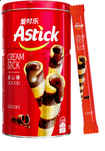 巧克力味夾心棒包裝罐設(shè)計(jì)作品欣賞(圖1)