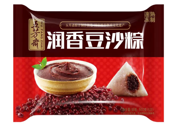 豆沙味粽子外包裝設(shè)計(jì)怎么做好(圖1) 豆沙味粽子外包裝設(shè)計(jì)怎么做好(圖1)