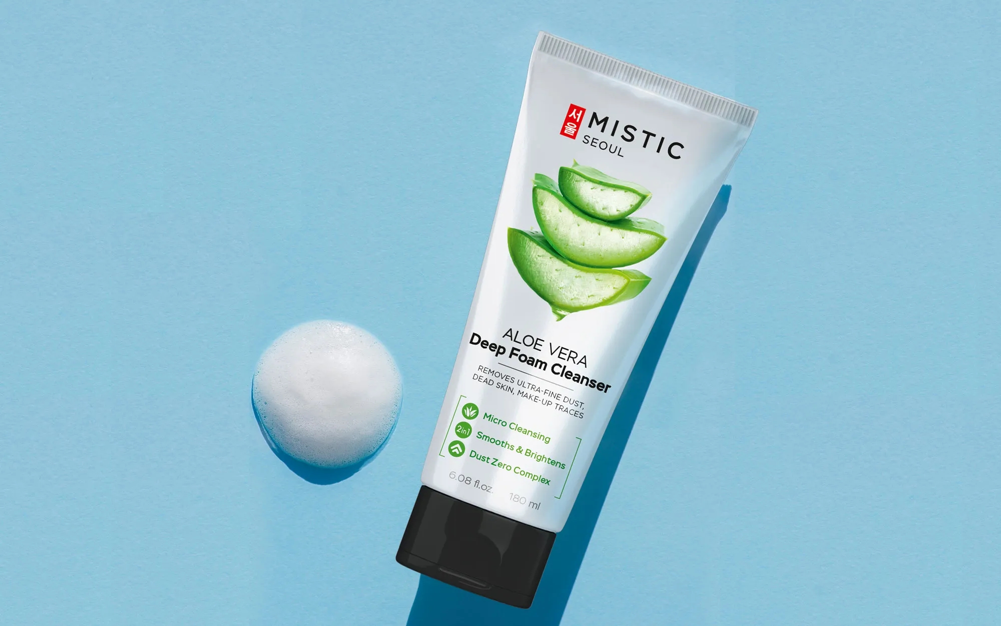 蘆薈泡沫潔面乳包裝設(shè)計怎么做有吸引力(圖1) 蘆薈泡沫潔面乳包裝設(shè)計怎么做有吸引力(圖1)