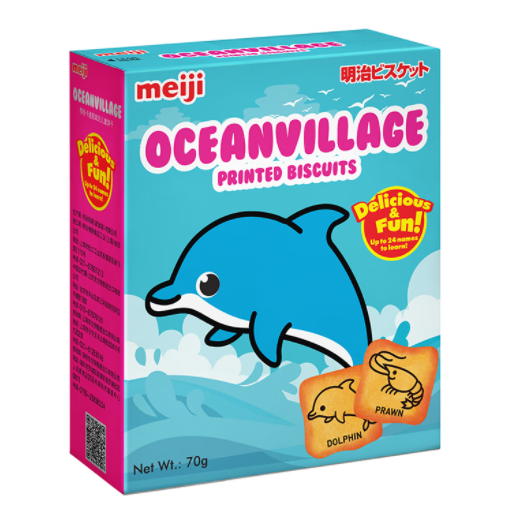 奇趣海洋動物餅干包裝盒設(shè)計要求(圖1)