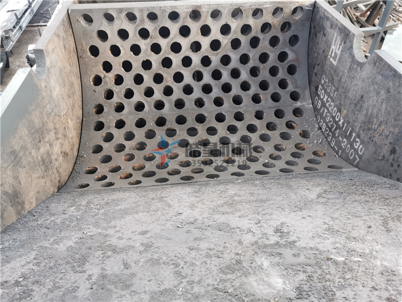 鋁型材粉碎機(jī)<a href='http://m.huashiji.cn/case/502.html' target='_blank'><span>篩板</span></a>結(jié)構(gòu)