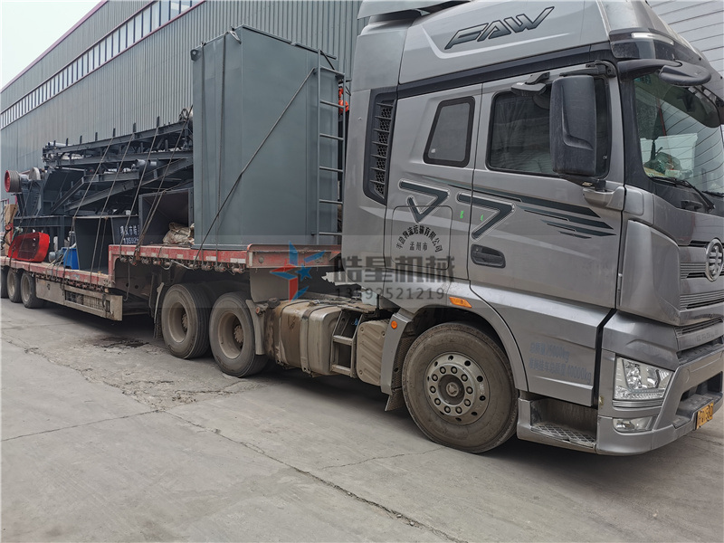 廢鋁粉碎機生產(chǎn)線發(fā)往廣州