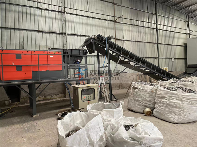 廢鋁中帶鐵用廢鋁破碎機(jī)設(shè)備效果怎么樣？