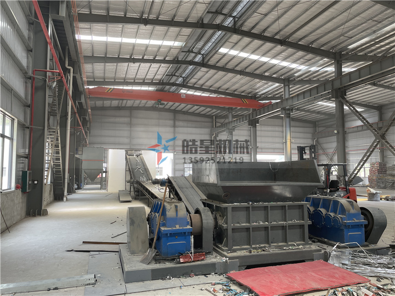 金屬撕碎機(jī)設(shè)備的工作效率