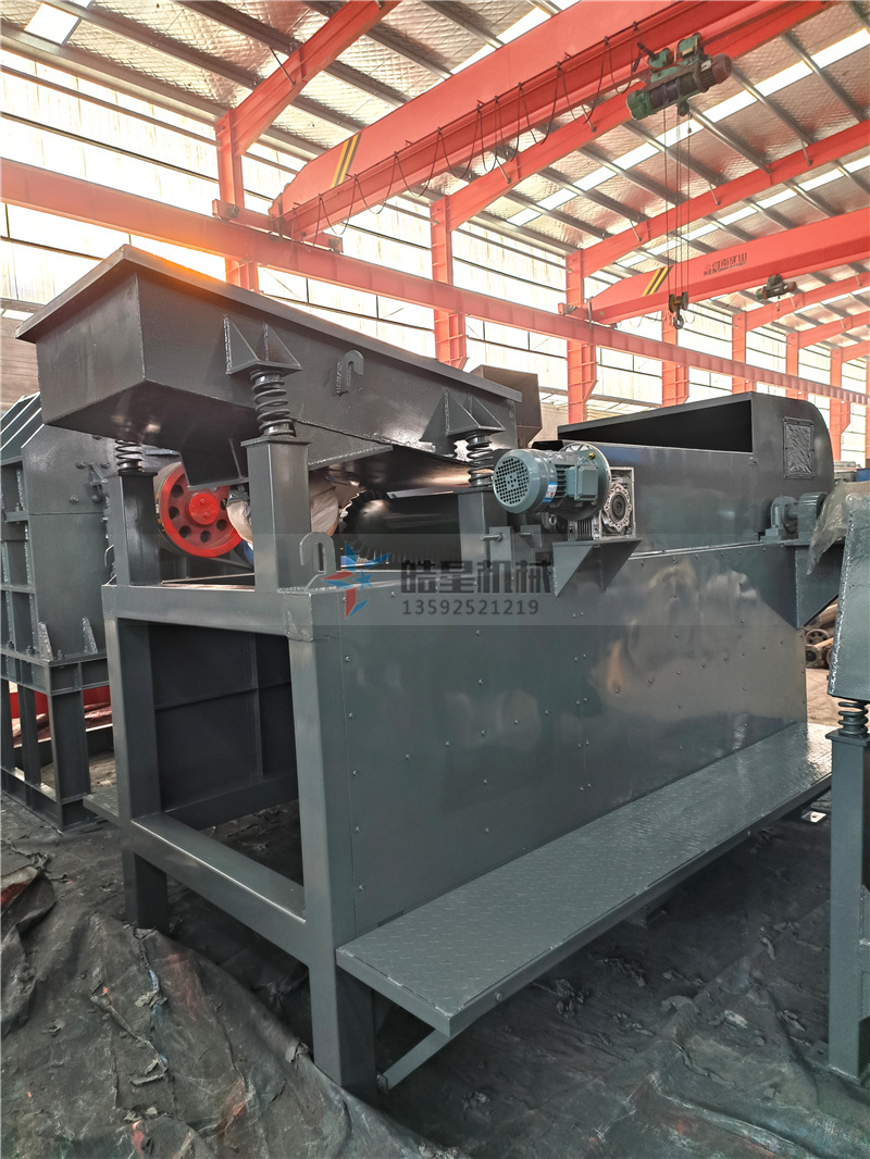 跳鋁機(jī)渦電流分選機(jī)廢鋁粉碎分選設(shè)備生產(chǎn)現(xiàn)場