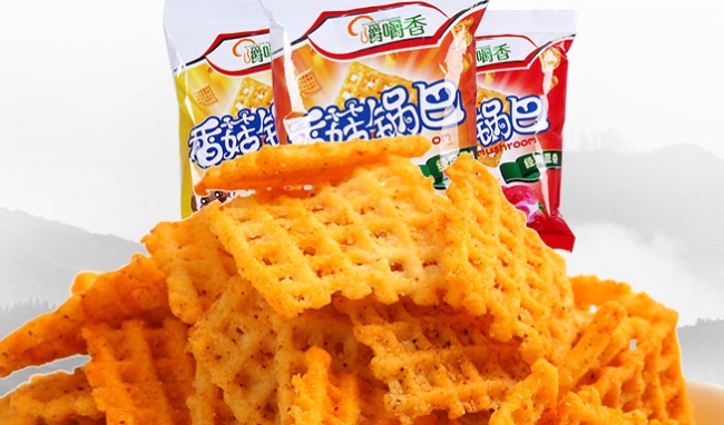 嚼嚼香香菇絲 嚼嚼香品牌logo與食品包裝設(shè)計(jì)欣賞(圖2)