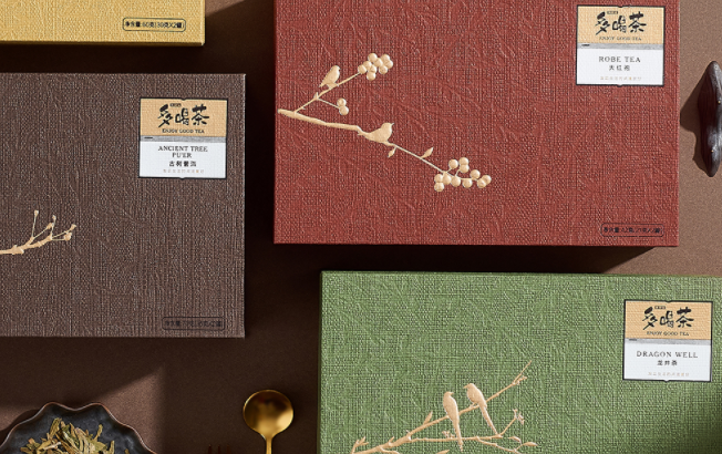 MERLINBIRD美靈寶品牌logo與食品包裝設計欣賞(圖4)