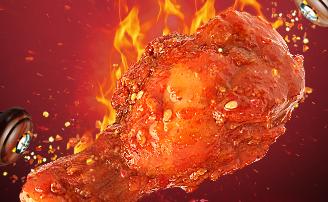 辣腮咯品牌logo與食品包裝設(shè)計(jì)欣賞(圖2)