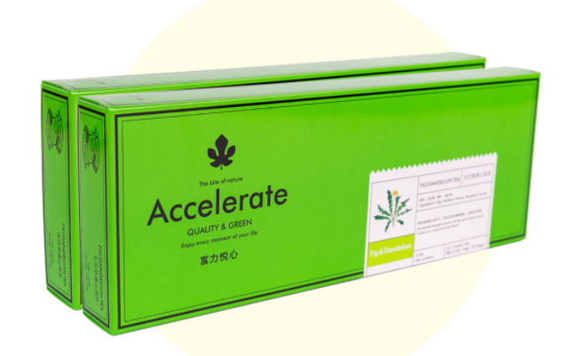 富力悅心無花果茶 富力悅心食品包裝設(shè)計(jì)欣賞(圖4)