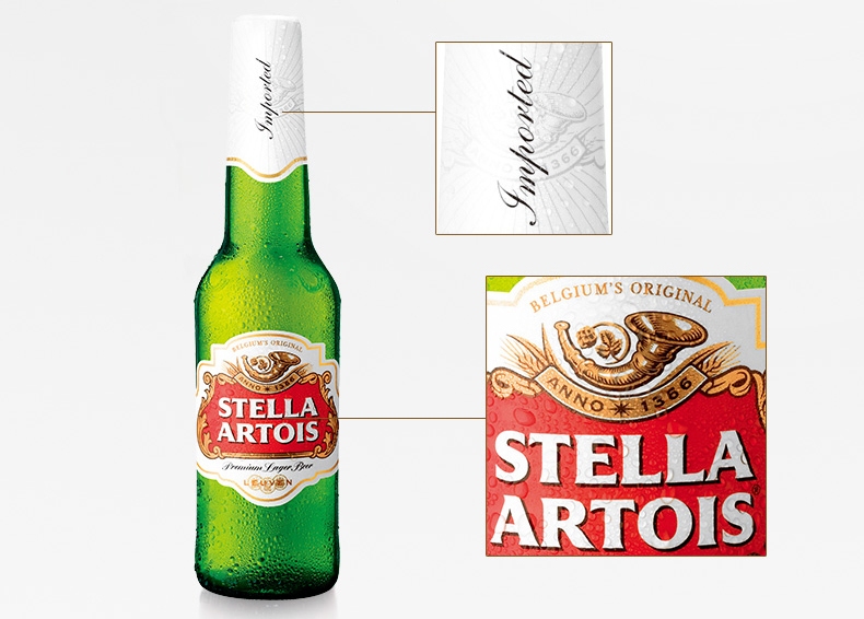 時代啤酒 Stella Artois時代食品包裝設(shè)計欣賞(圖3)
