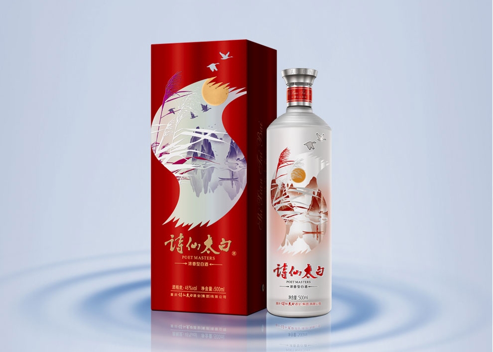 太白酒食品包裝設(shè)計(jì)欣賞(圖3)