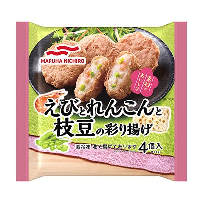 包裝創(chuàng)意設(shè)計欣賞冷凍蝦仁、蓮藕、毛豆炸馬爾哈尼奇洛(圖1)