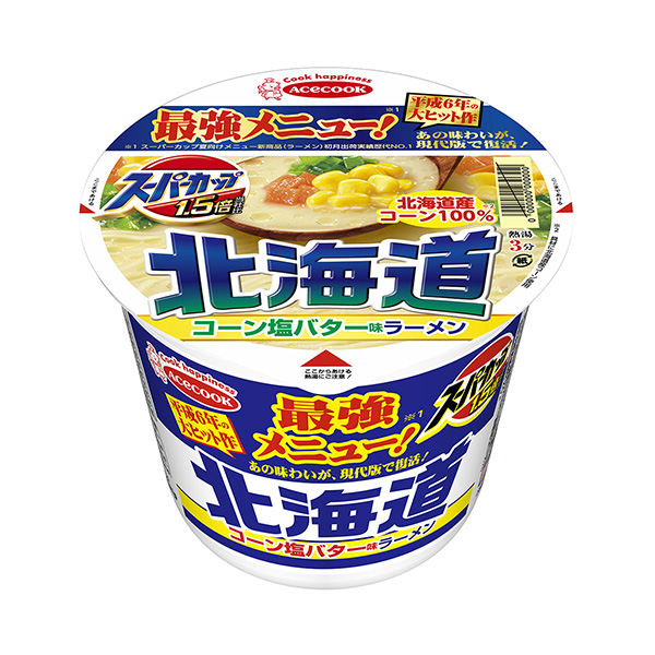 包裝設(shè)計(jì)公司推薦超級(jí)杯倍北海道玉米鹽黃油味拉面王牌廚師包裝設(shè)計(jì)欣賞(圖1)