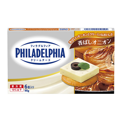 包裝設(shè)計(jì)公司推薦費(fèi)城奶油干酪香洋蔥森永乳業(yè)包裝設(shè)計(jì)欣賞(圖1)