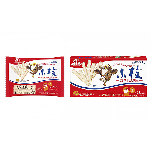 食品包裝設計欣賞小枝森永蓮乳味森永制果包裝設計欣賞(圖1)