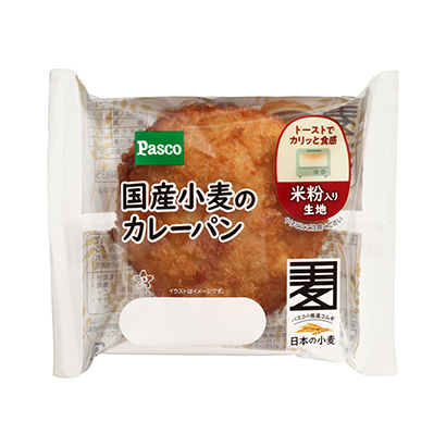 包裝設(shè)計(jì)公司推薦國(guó)產(chǎn)小麥咖喱面包敷島制面包面包麥片類包裝設(shè)計(jì)(圖1)